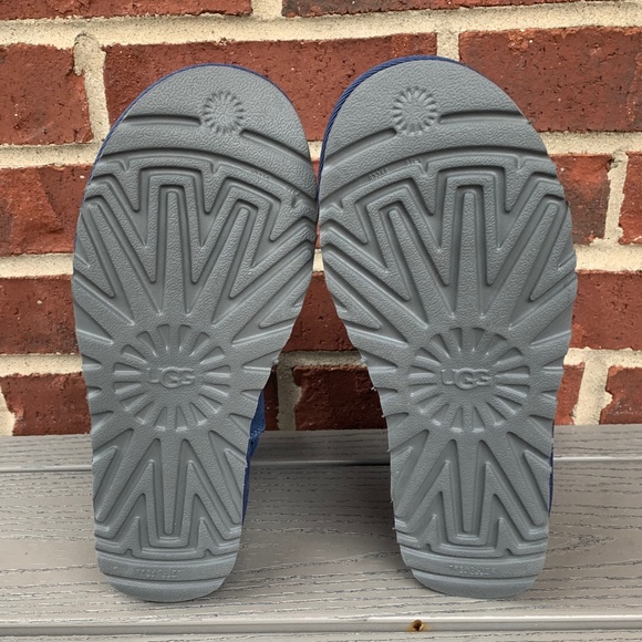 New UGG Classic Mini Boot with Silver - Picture 8 of 15